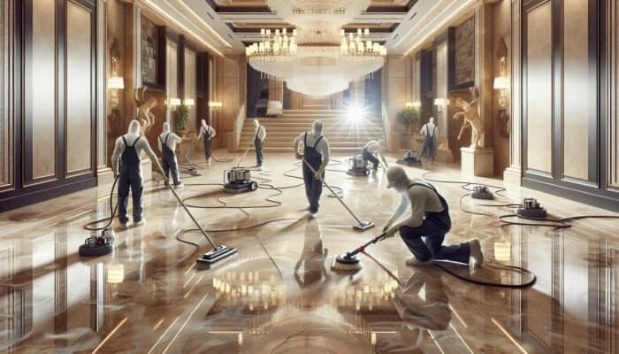 Travertine Floor Cleaning Revives the Shine in Sutton