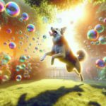 Bubble Chasing: A Joyful Adventure for Pets Outdoors