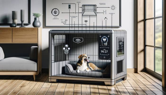 Tech-Integrated Crates for Optimal Pet Safety and Comfort